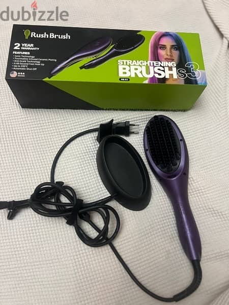 s3 Rush Brush فرشاة للشعر حرارية ماركة راش برش 1