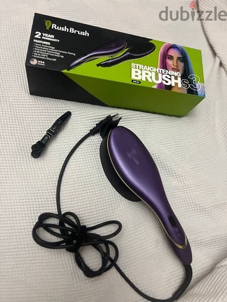 s3 Rush Brush فرشاة للشعر حرارية ماركة راش برش 3