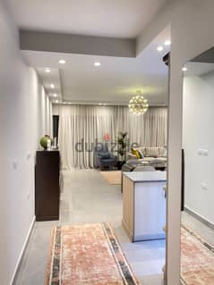 For rent, a fully furnished, ultra-modern apartment, first used in Lake View Residence,  Fifth Settlement 0