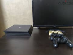 PS4 pro 1tb with 3 controllers