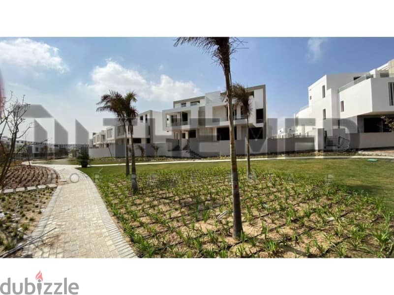 Corner townhouse for sale with a distinctive view in Jouls Compound, 6th of October 3