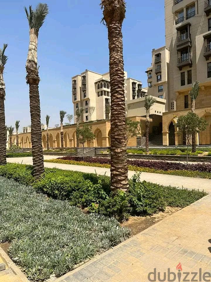 Immediately received a 124 sqm apartment (finished) in front of the Majar El Oyoun wall in the new city of Fustat, in installments over 7 years. 5