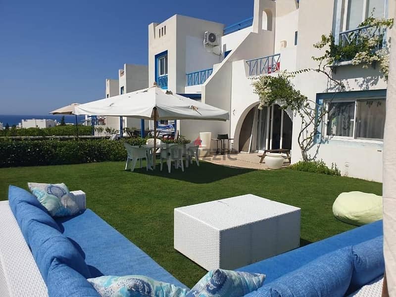 Townhouse on a large area, first row, nautical, imaginative view in Mountain View, Sidi Abdel Rahman, North Coast 1
