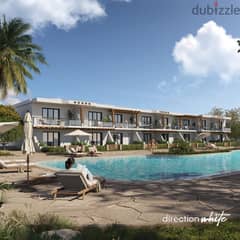 For sale, an ultra-luxe, fully finished apartment with air conditioners and a kitchen directly on the beach in Ras Al-Hikma