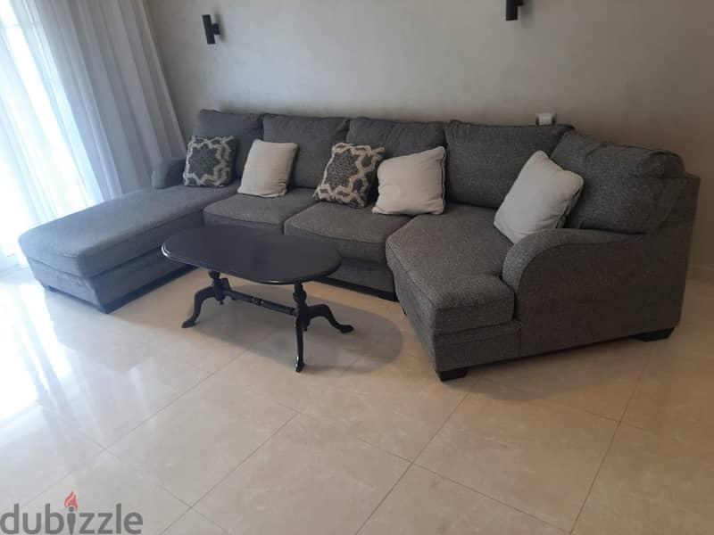 fully furnished apartment for rent 2 bedrooms , near to point 90 mall and the AUC 4