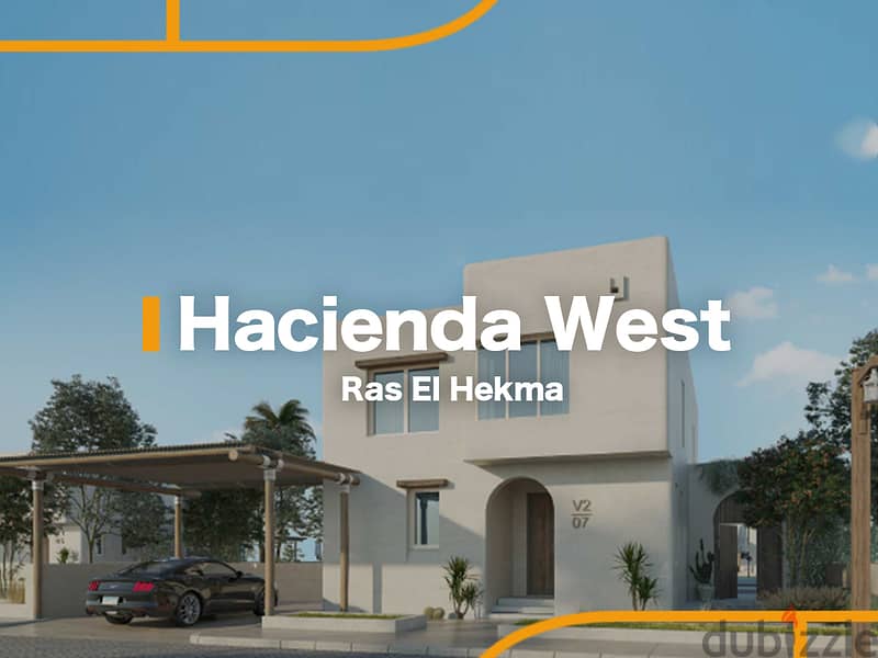 شاليه للبيع بموقع متميز في هاسيندا ويست رأس الحكمة تشطيب كامل بمقدم وتقسيط Hacienda West 8