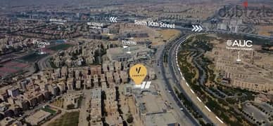 In installments up to 6 years, shop for sale in Fifth Settlement, in front of the American University, next to Point 90 Mall 0