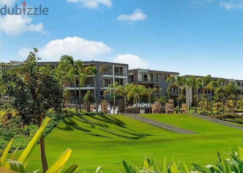 تاون هاوس مساحة 158م للبيع بالتجمع في كمبوند تاج سيتي Taj City مرحلة Origami Golf فيلا كورنر مميزة بادر بالحجز للاستفادة بسعر الطرح 21