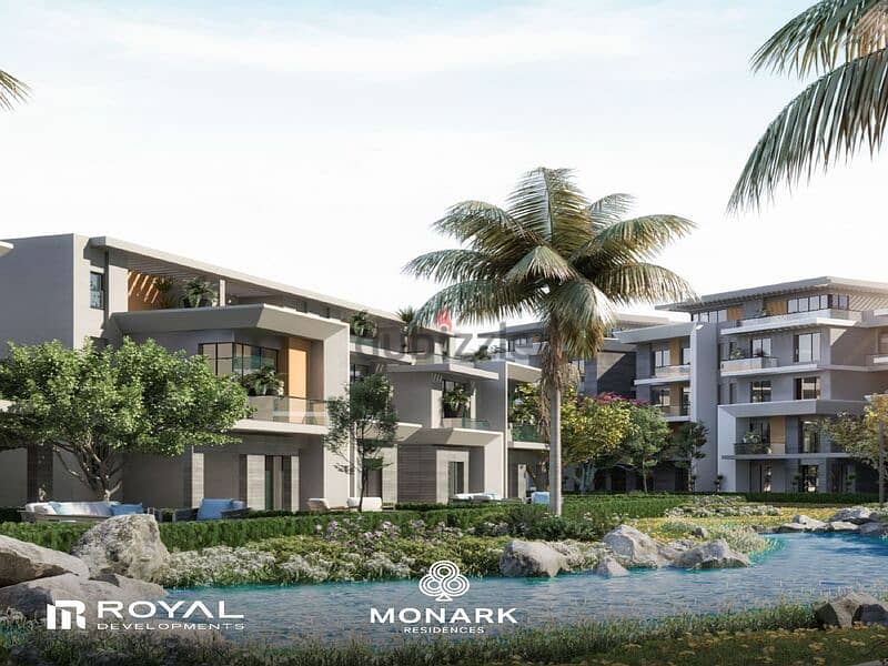 Apartment for Sale with Prime Location in Monark Residence with Down Payment and Installments in el Mostakbal City 8
