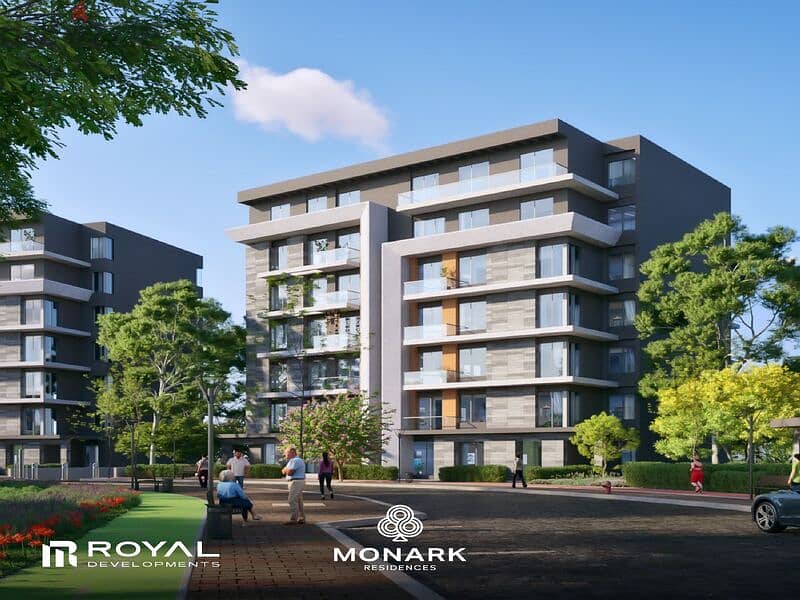 Apartment for Sale with Prime Location in Monark Residence with Down Payment and Installments in el Mostakbal City 9
