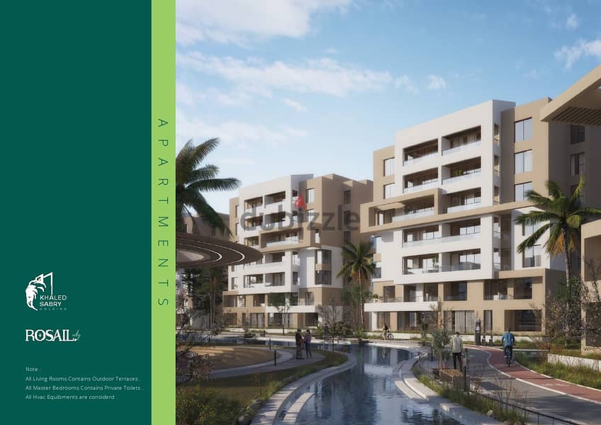 Super Luxe finishing and only 5% down payment. . 152 sqm apartment for sale in Mostakbal City, Rosail City Mostakbal City 1