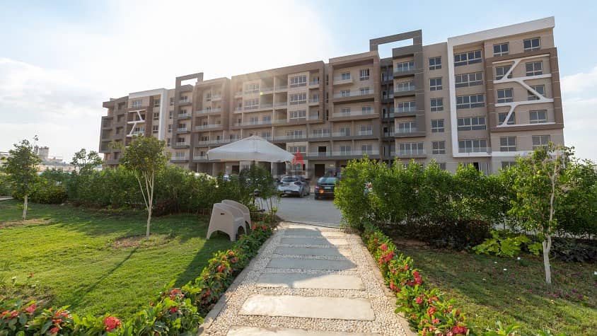 At a competitive price + the longest repayment period. . A distinctive apartment for sale in installments in Mostakbal City 4