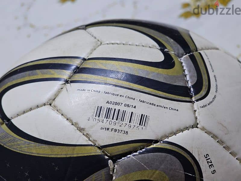 Real Madrid training ball Brazuca version 9