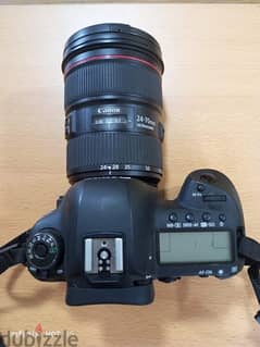 Canon 5D Mark iv + lens EF25-70mm + FREE flash and SD