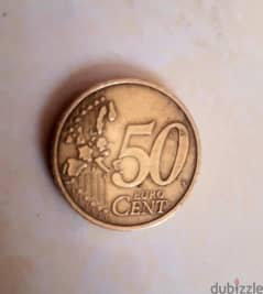Rare 50 euro cent germany 2002