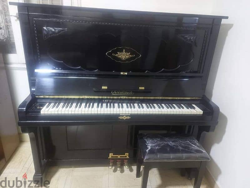 بيانو المانى انتيك بحاله ممتازه German antique piano 7