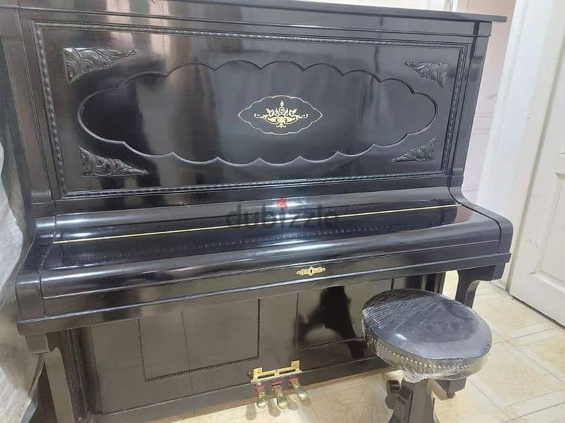 بيانو المانى انتيك بحاله ممتازه German antique piano 13