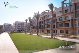 Fully Finished Apartment for Sale with Down Payment and Installments in Fifth Square Marasem New Cairo with Private Garden