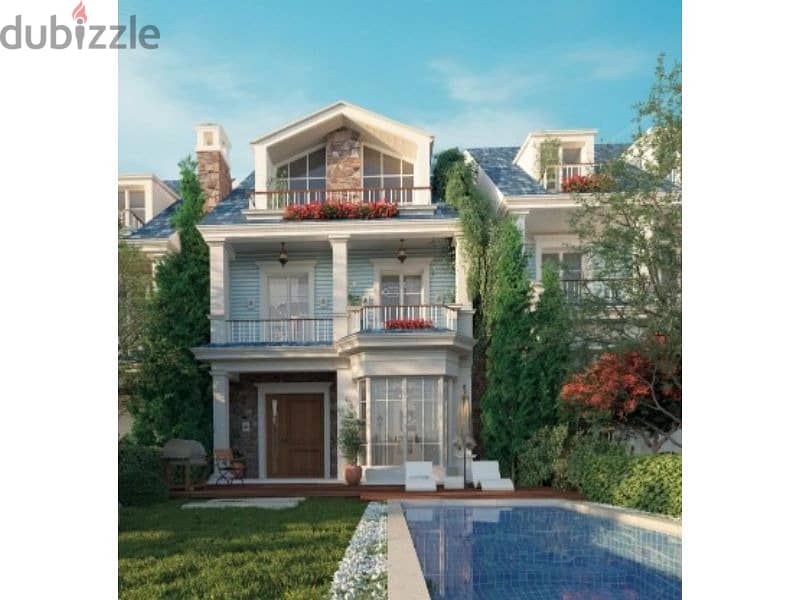 For sale ivilla garden in installments,with special location in Eliva Mountain View Mostakbal City compound 5