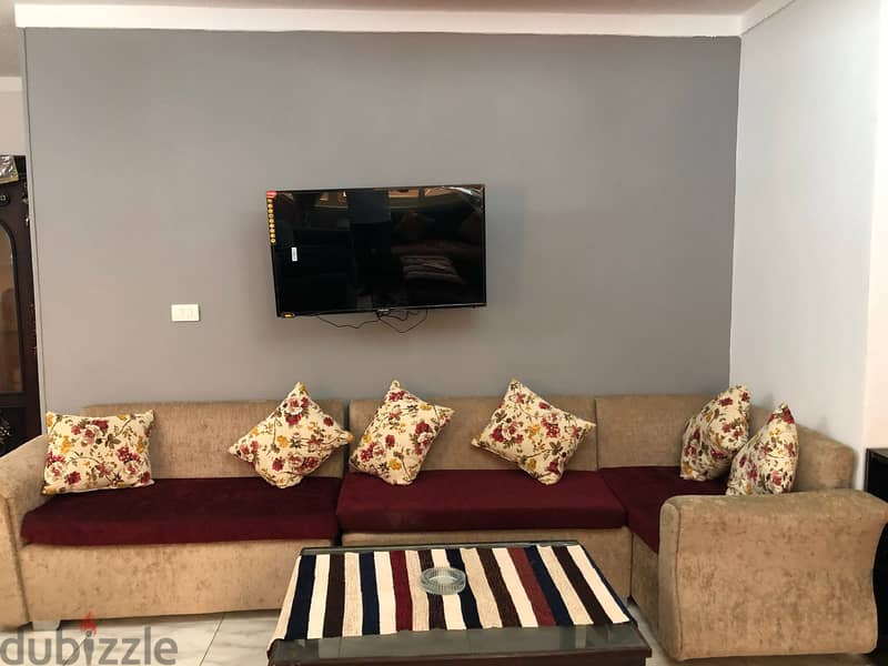Furnished apartment for rent in Shehab Street 2