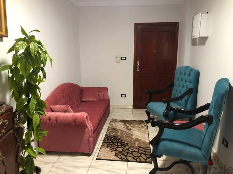 Furnished apartment for rent in Shehab Street 3