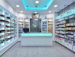 A pharmacy with a discount of 9 million for a limited period - directly in front of Al-Marasem Hospital and serving the Banafseg area with 4