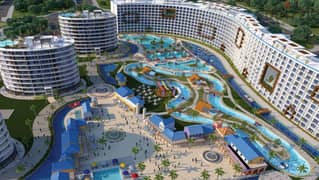 شاليه 3 غرف فيو حمام سباحة في Porto Alamein قلب مدينة العالمين الجديدة