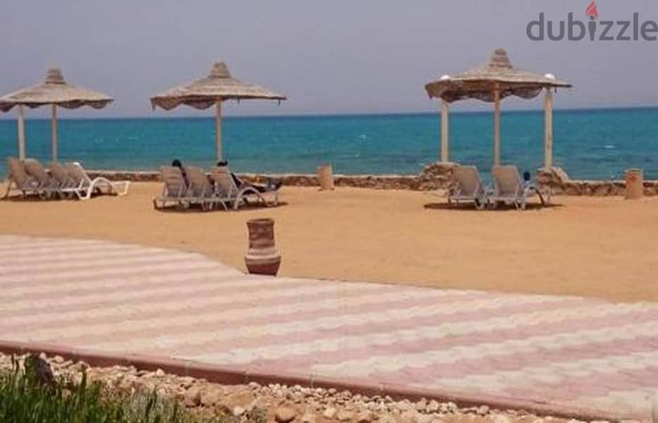 Chalet for Sale 106 SQM furnished with ACs Sea View in Fanar De Luna Resort - Ain Sokhna / شالية للبيع مفروش بالتكيفات والاجهزة في قرية فنار دي لونا 12