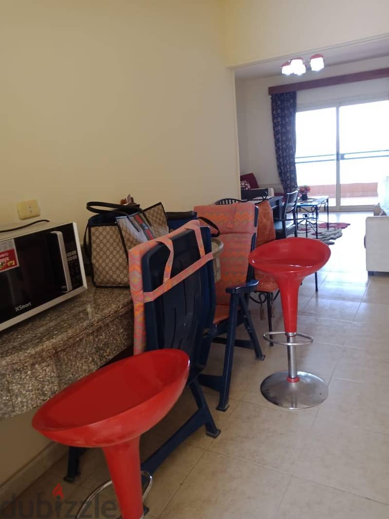 Chalet for Sale 106 SQM furnished with ACs Sea View in Fanar De Luna Resort - Ain Sokhna / شالية للبيع مفروش بالتكيفات والاجهزة في قرية فنار دي لونا 33