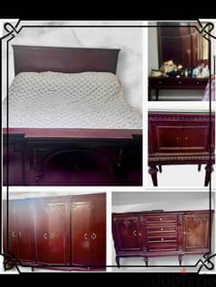 Zan Wooden bedroom set