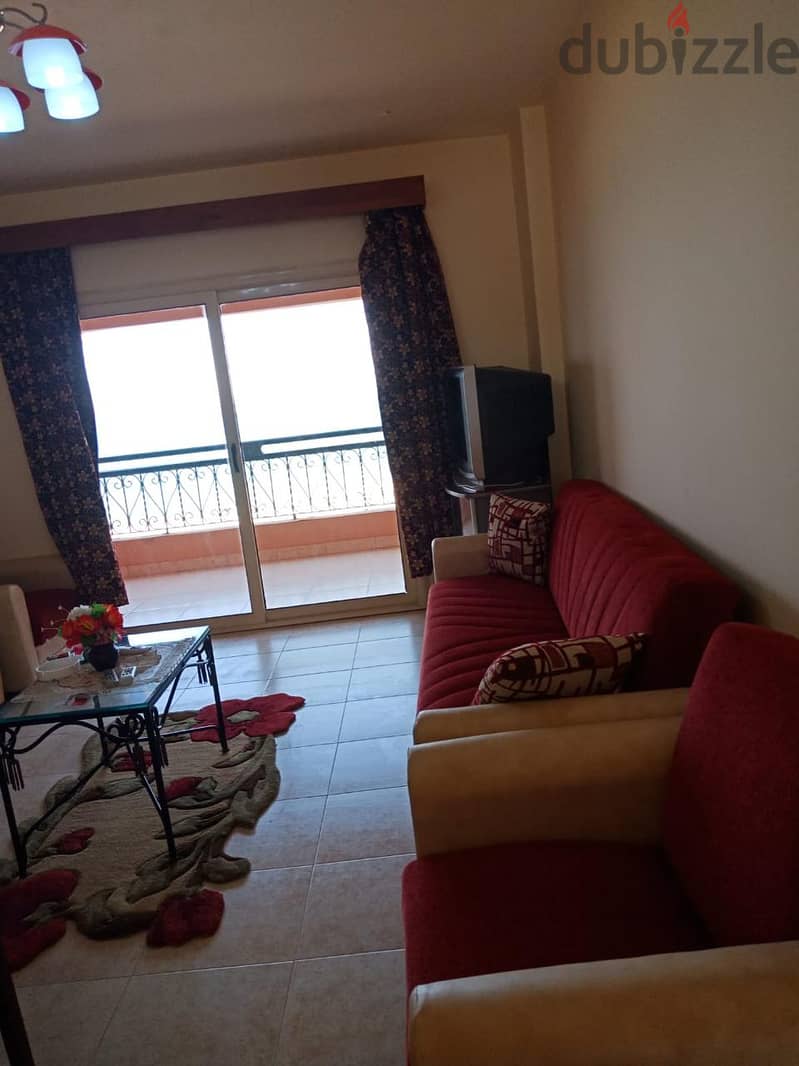 Chalet for Sale 106 SQM furnished with ACs Sea View in Fanar De Luna Resort - Ain Sokhna / شالية للبيع مفروش بالتكيفات والاجهزة في قرية فنار دي لونا 13