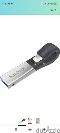 SanDisk iXpand Flash Drive for iPhone and iPad 64GB