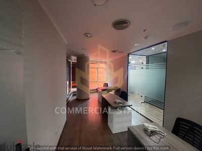 مكتب مباشر علي شارع ال90 الجنوبي-التجمع-Office 220m on South 90