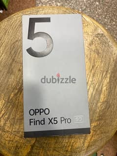 OPPO Find X5 Pro 5G dual sim 256/12G Black جديد متبرشم