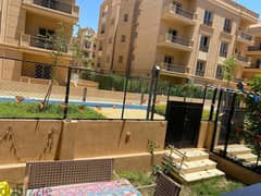 Apartment with garden for Resale fully finished with dressing room and kitchen cabinets in Dyar 2 october