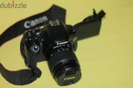 كاميرا كانون دي 600كسر الزيرو حرفياً معاها لينس 18-55 زيرو بالكابات