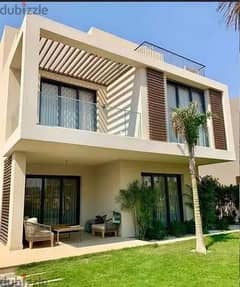 standalone for sale 240 m with garden in installments semi finished 3 bedrooms in taj city