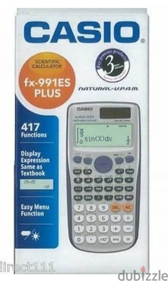 آلة حاسبة Casio FX 991 es plus 2nd edition 1