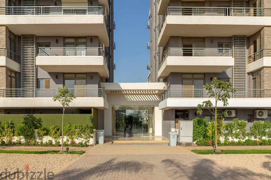 Apartment 115 m for sale in Taj City Compound, First Settlement, next to Madinaty, in front of Cairo International Airport, 70% discount installments 16