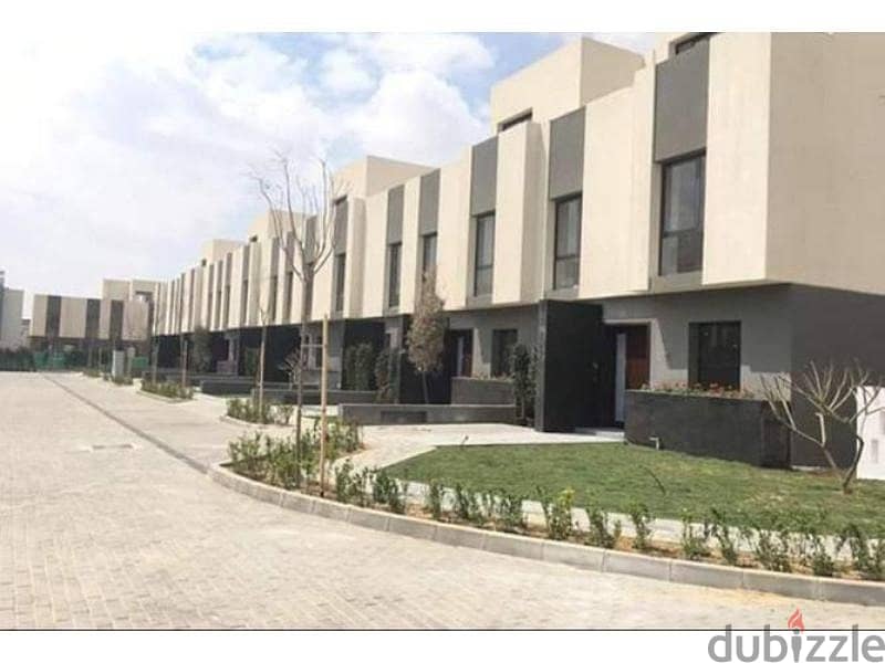 Townhouse Middle for sale, 243 sqm, view landscape, fully finished, in Al Burouj Compound, Shorouk 6