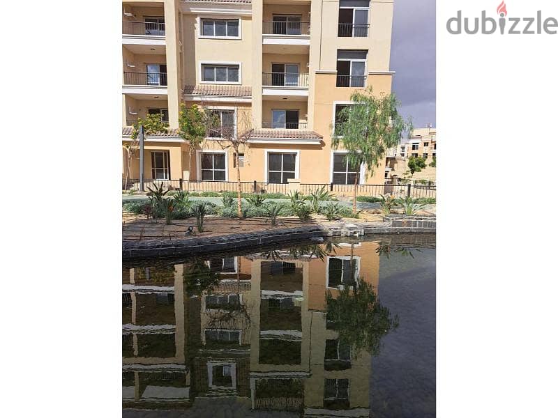 Apartment ground with garden for sale 205m Sarai Compound New Cairo 4