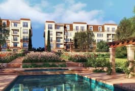 Apartment 156 meters for sale with a 10% down payment in Sarai Compound in Sarai Mostakbal City