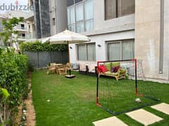 Latest immediate finished apartment 157m with 51m garden at a special price in Galleria Residence New Cairo اخر شقة فورى 157م بجاردن 51م متشطبه بسعر ل 0