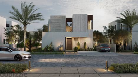 Your fully finished villa + ACs in Sheikh Zayed by ORA Company Eng. Naguib Sawiris in Solana Compound 1