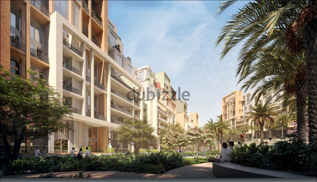 Fully finished apartment with air conditioners on Nozha Street, Sheikh Zayed, in Zed West by Ora 10