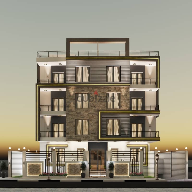 Pay 907 thousand and the rest in installments over 60 months Apartment for sale 170 meters between AlRehab and Madinaty 3