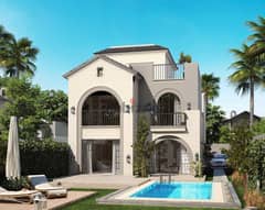 Standalone in New Cairo, independent villa for sale in Sarai Compound, with a 42% cash discount or installments up to 8 years 0