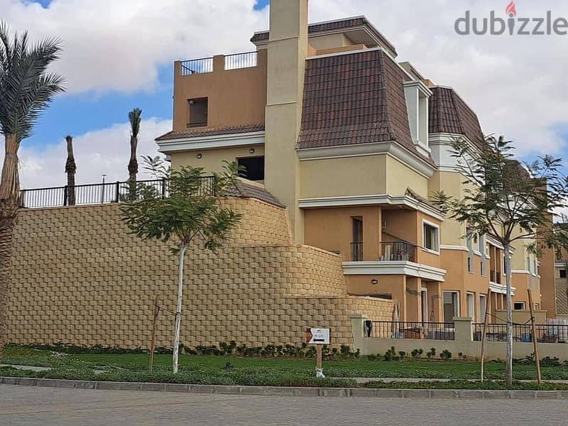 For sale, a luxury villa in Sarai Compound, New Cairo, with a convenient installment plan with a 10% down payment and payment facilities over 8 years. 5