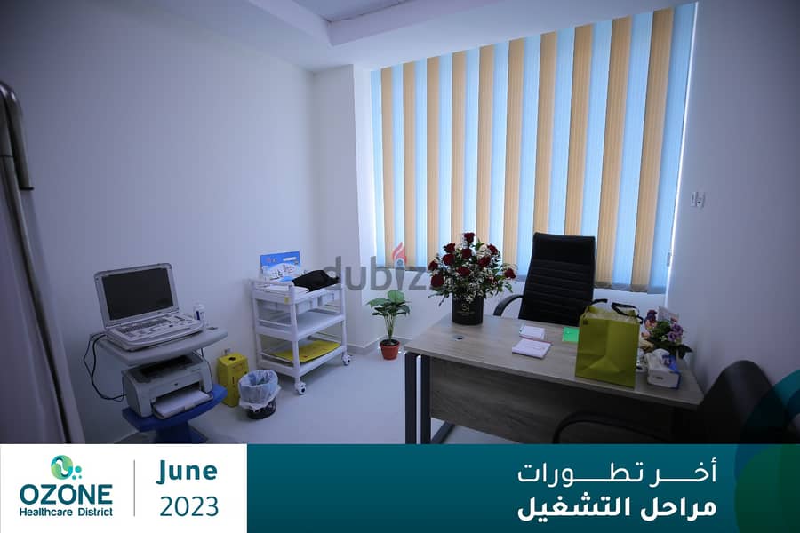 Medical clinic for sale 38 meters in the middle of the largest residential density in Narges Buildings OZONE Fifth Settlement 1