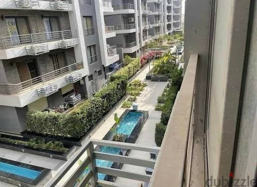 3-room apartment for sale in Taj City in front of Cairo Airport. The apartment has two facades on the landscape and lagoon view, Corner Taj City, Orig 10